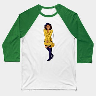 Hilary Banks Minimalist Art Baseball T-Shirt